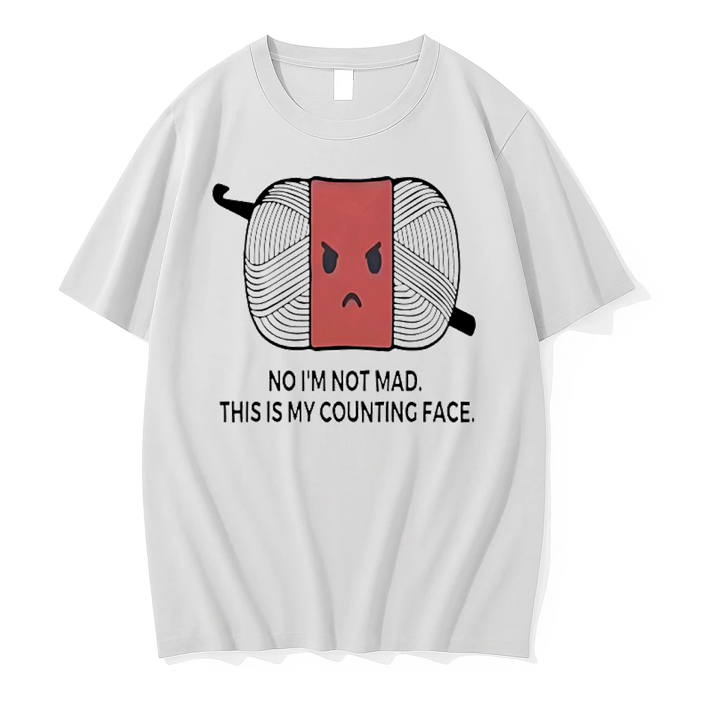 No Im Not Mad This Is My Counting Face Shirts