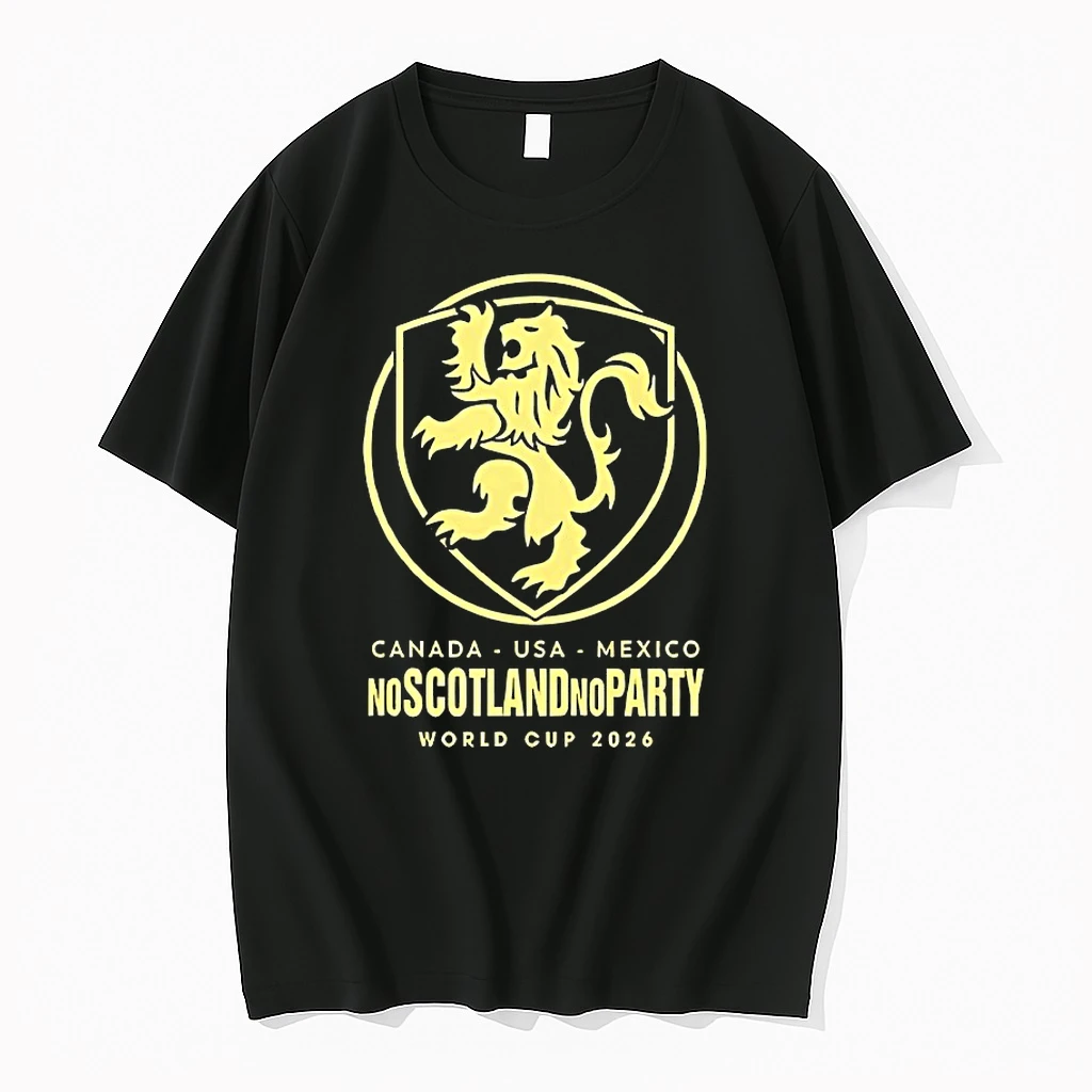 No Scotland No Party Football World Cup 2026 Shirts
