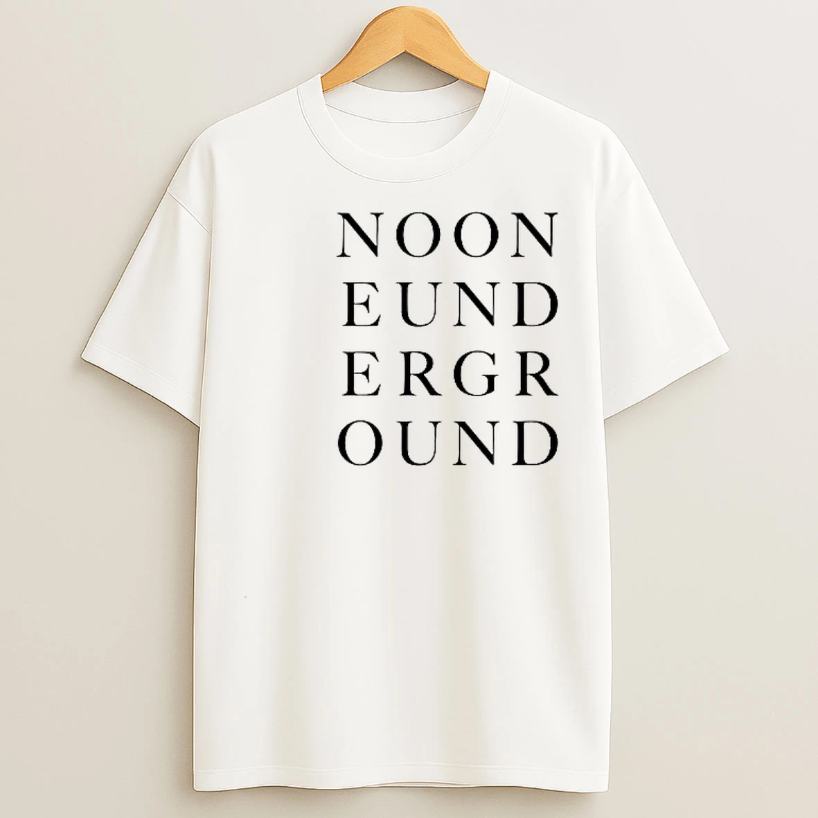 Nooneunderground Circle White T Shirts