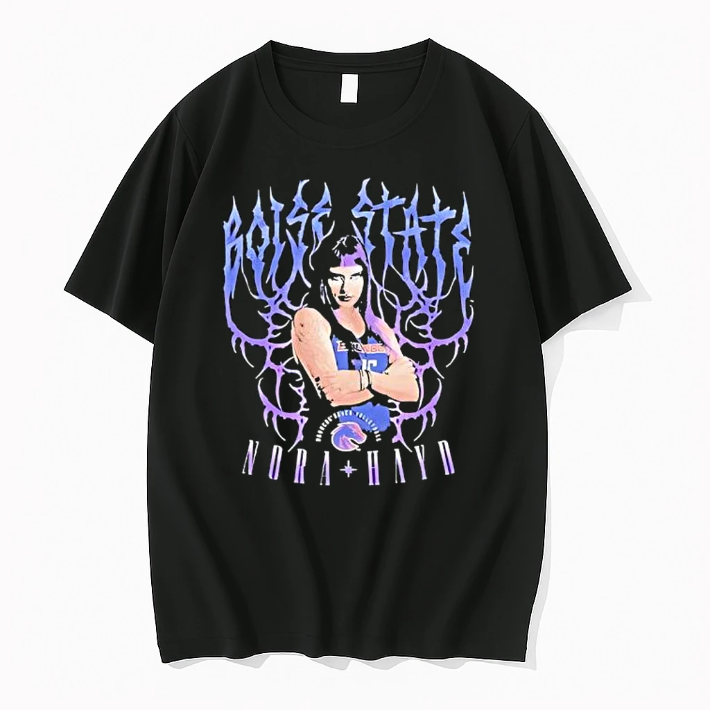 Nora Hayd Horror Metal Boise State Broncos Volleyball Shirts