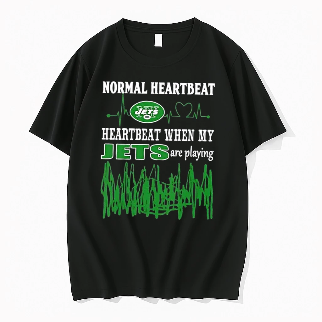 Normal Heartbeat Heartbeat When My New York Jets Are Playing Shirts