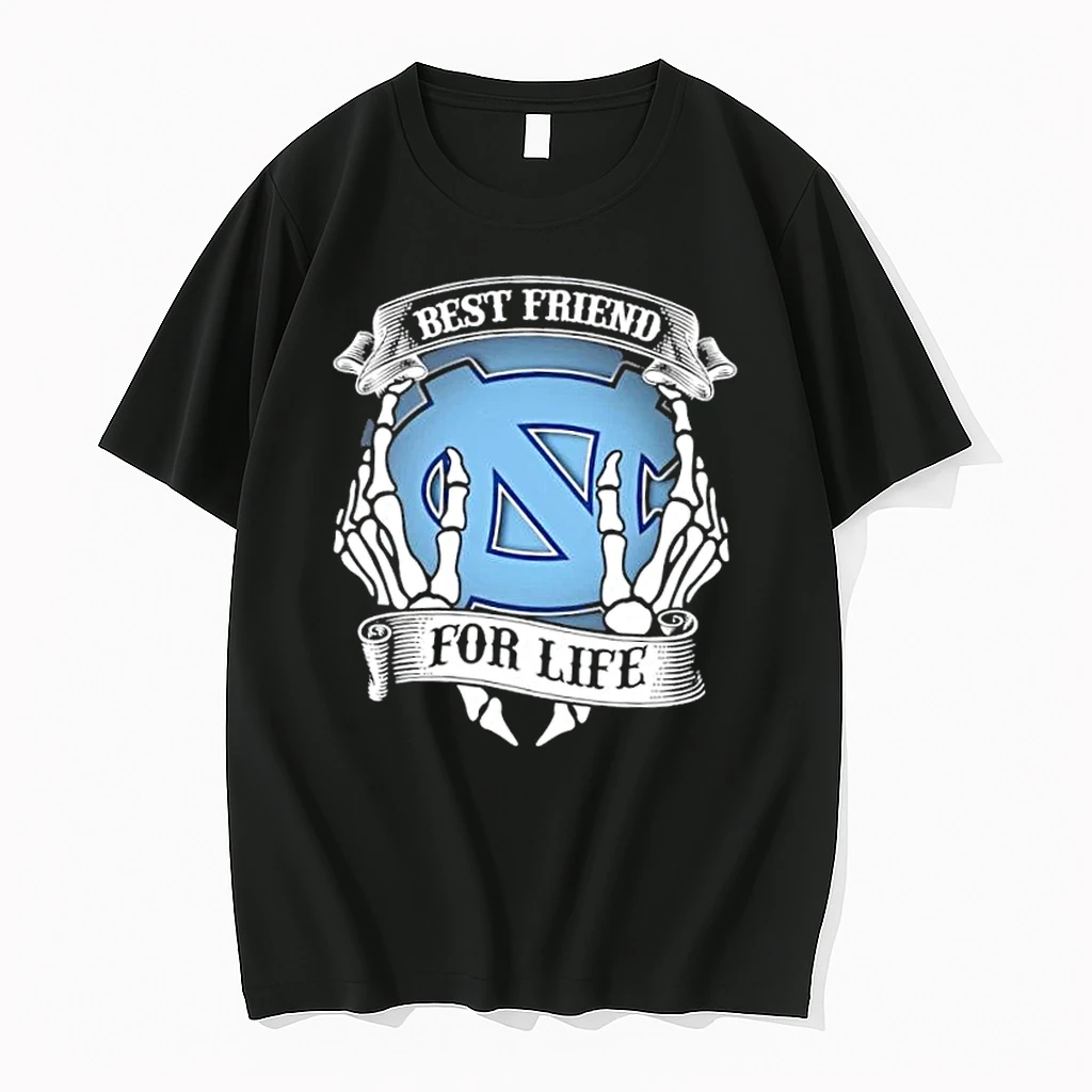 North Carolina Tar Heels Best Friend For Life Hands Bones Shirts