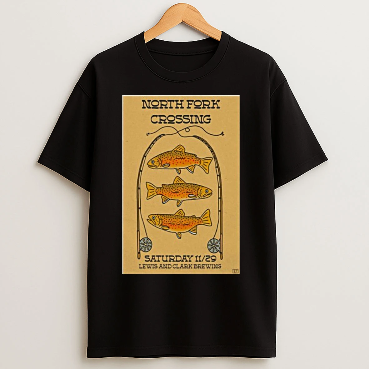 North Fork Crossing Fall Tour 2025 Lewis And Clark Taproom T Shirts