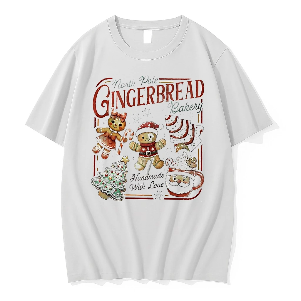 North Pole Gingerbread Bakery Handmade With Love Christmas Shirts