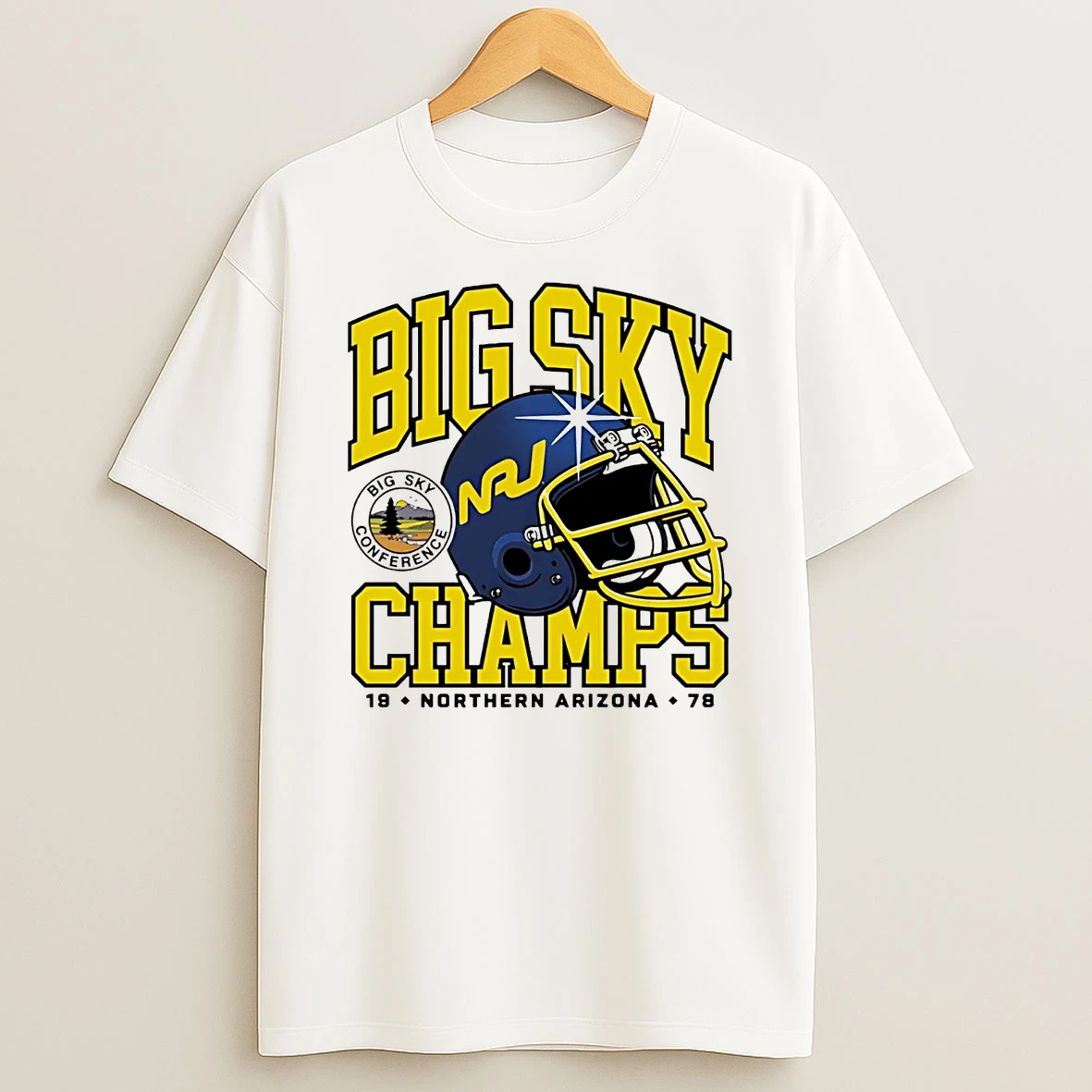 Northern Arizona Lumberjacks Big Sky Champions 1978 Shirts
