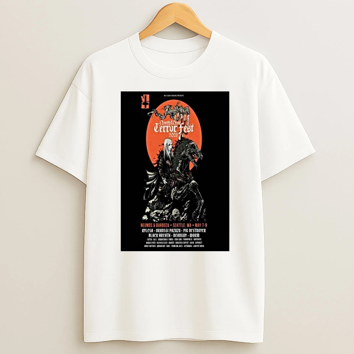 Northwest Terror Fest May 7 9 2026 In Seattle Wa Shirts