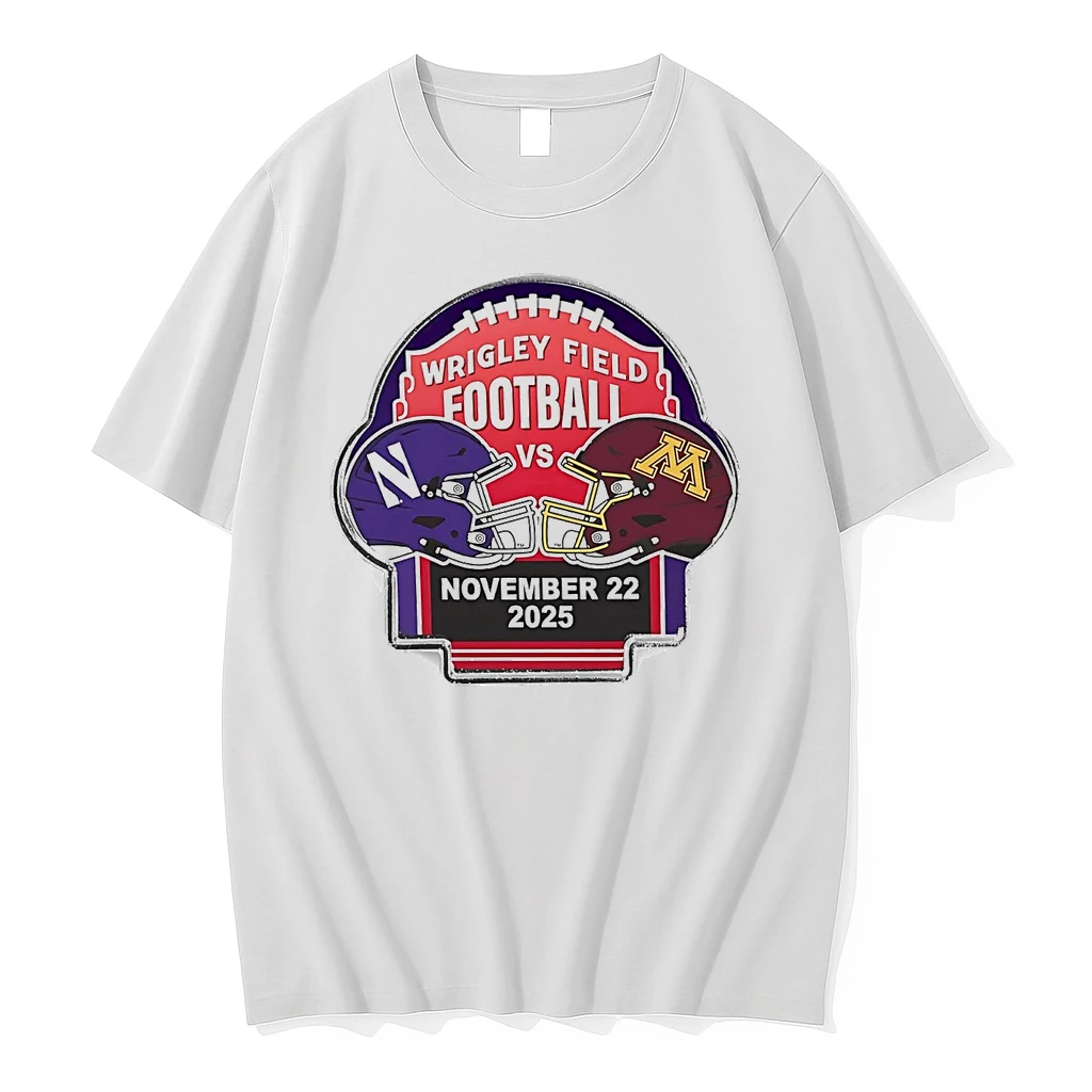 Northwestern Wildcats Vs Minnesota Golden Gophers Big 10 2025 Shirts