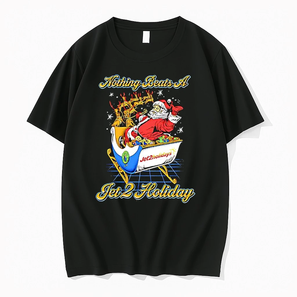 Nothing Beats A Jet 2 Holiday Santa Claus Christmas Shirts
