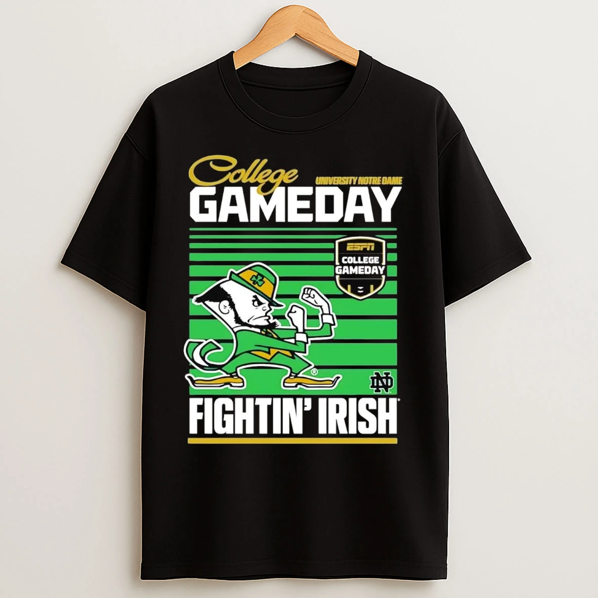 Notre Dame Fighting Irish College Gameday 2025 T Shirts