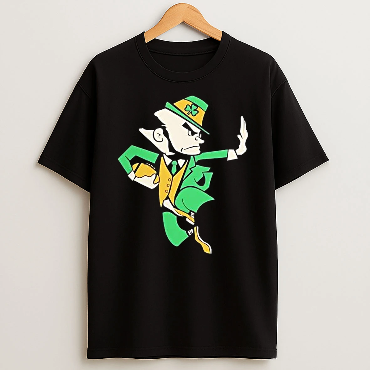 Notre Dame Fighting Irish Leprechaun Mascot Classic Shirts