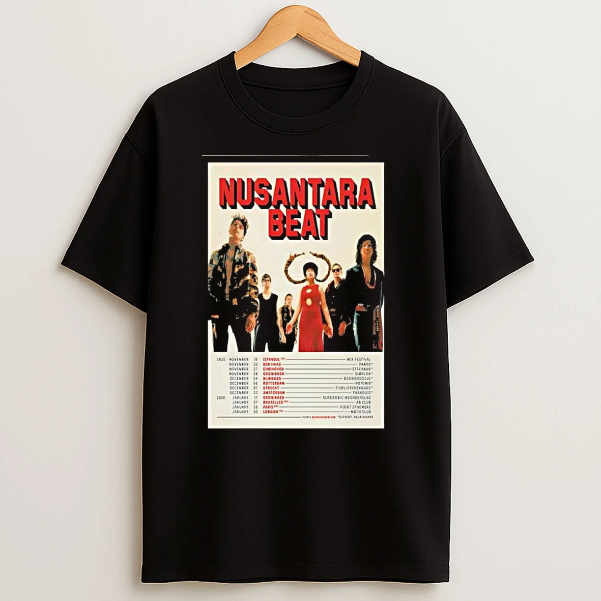 Nusantara Beat November 2025 And January 2026 T Shirts