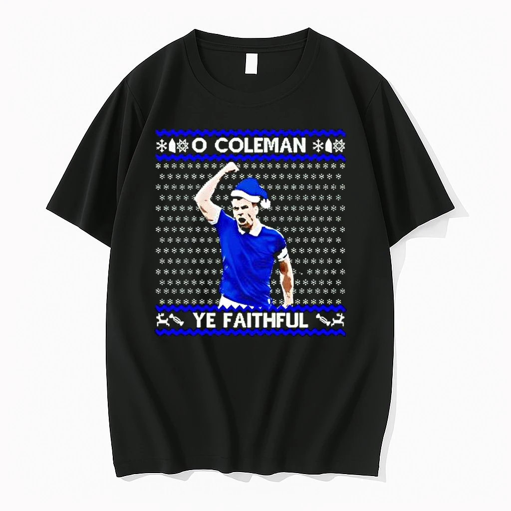 O Coleman Ye Faithful Ugly Christmas Shirts