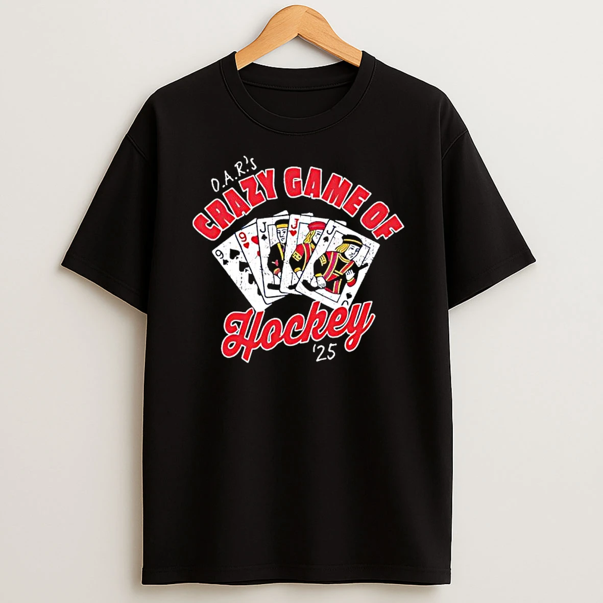 O A R Crazy Game Of Hockey Shirts