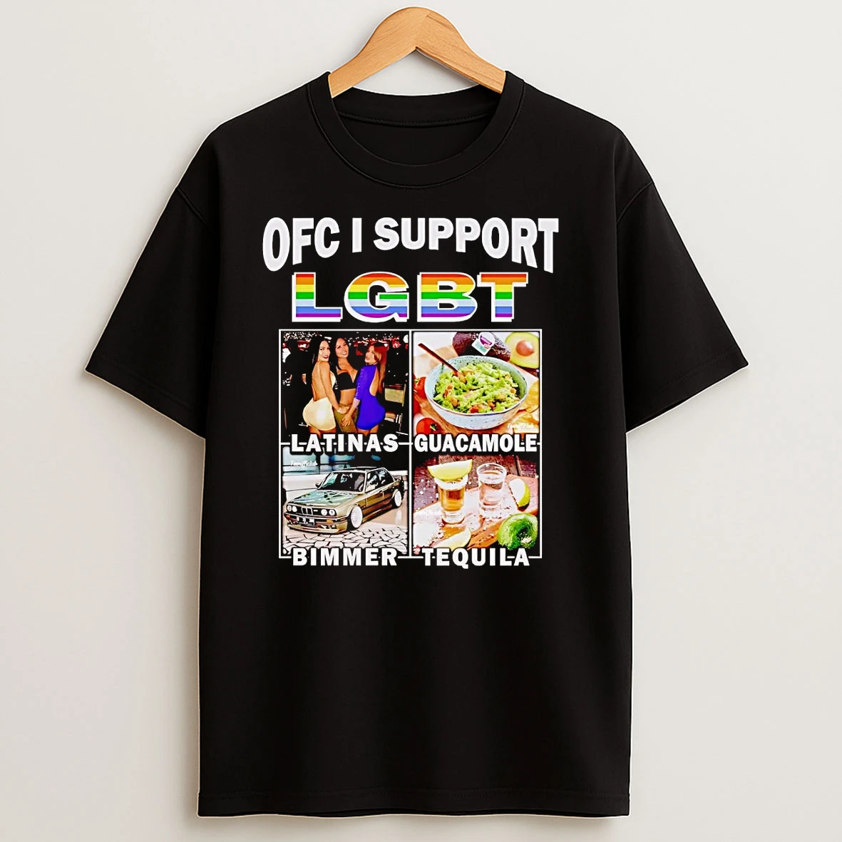 Ofc I Support Lgbt Latinas Guacamole T Shirts