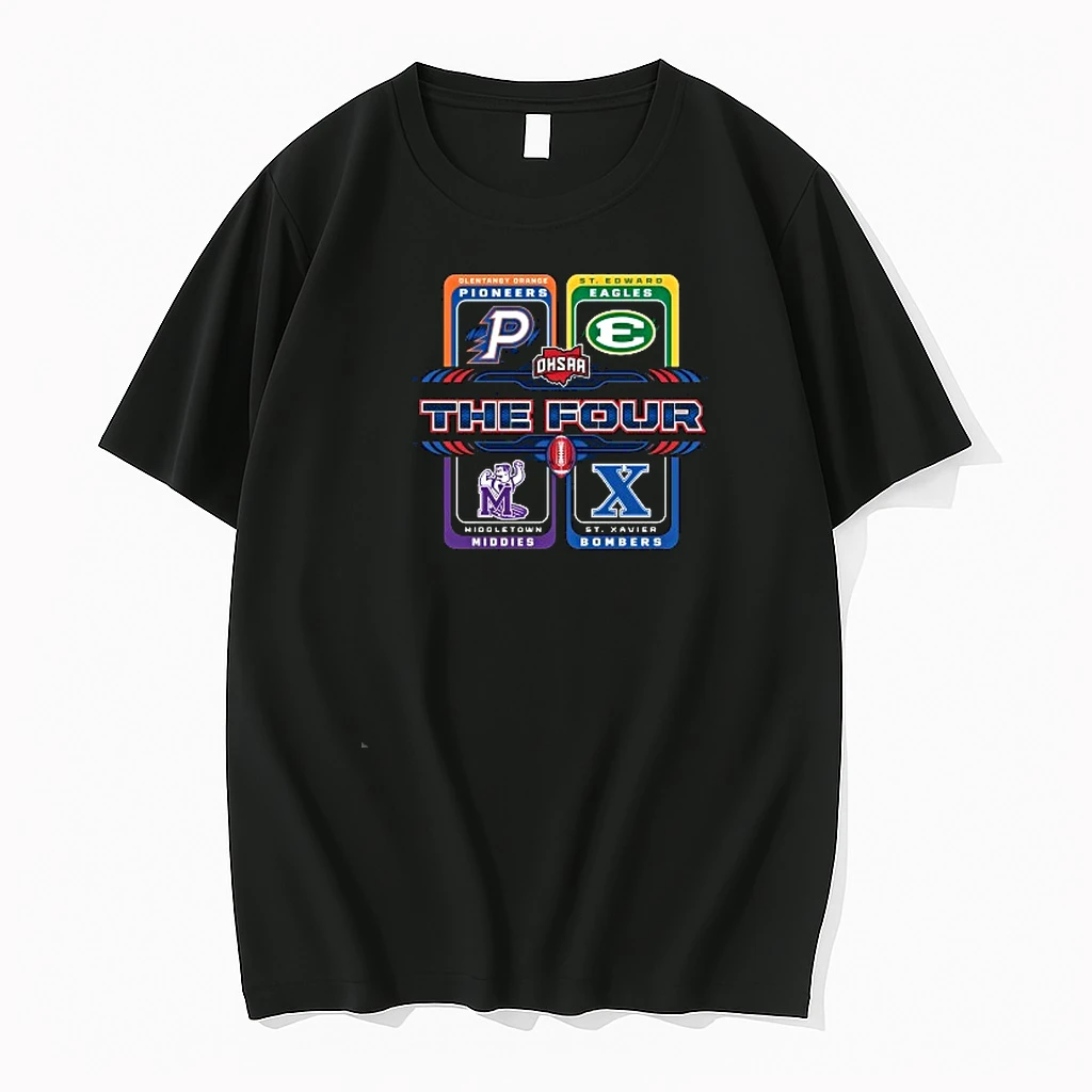 Ohsaa 2025 Div I Football Semifinals The Four Logo Shirts