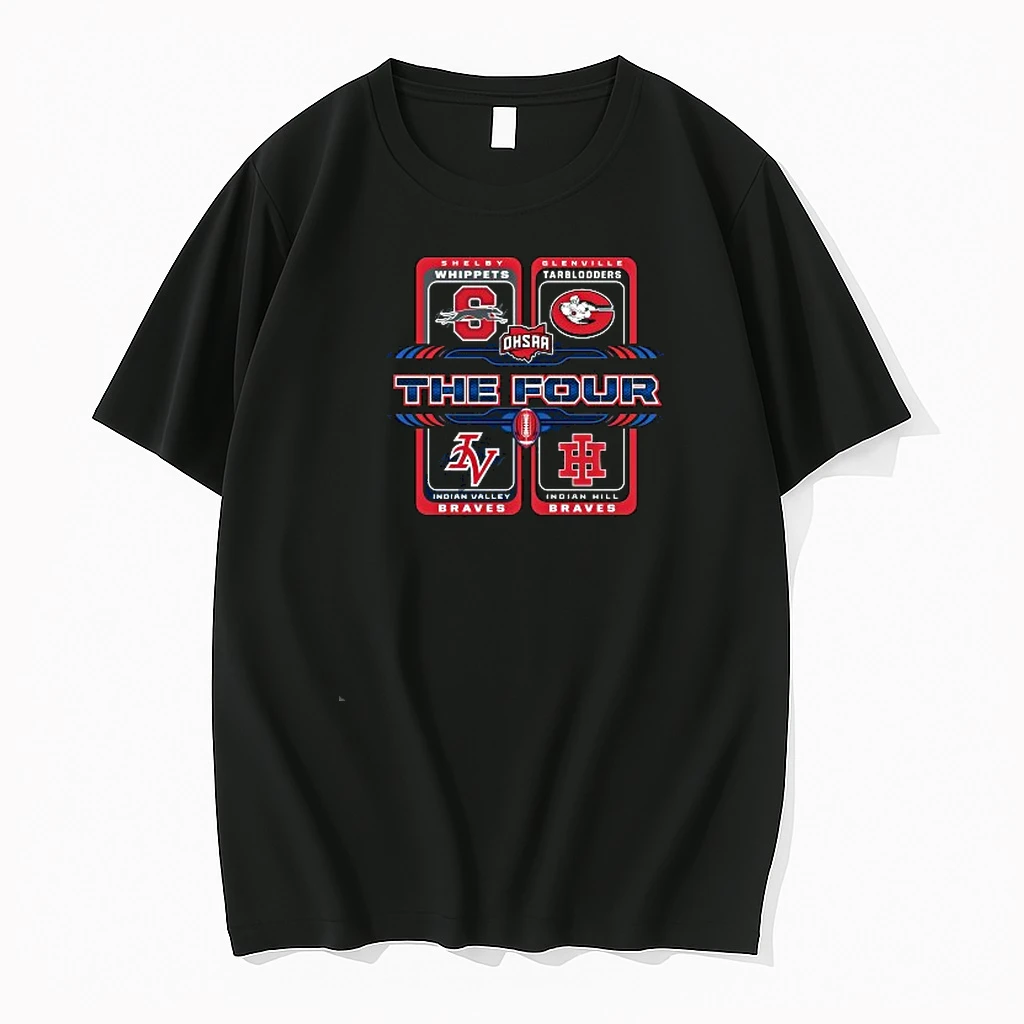Ohsaa 2025 Div Iv Football Semifinals The Four Logo Shirts