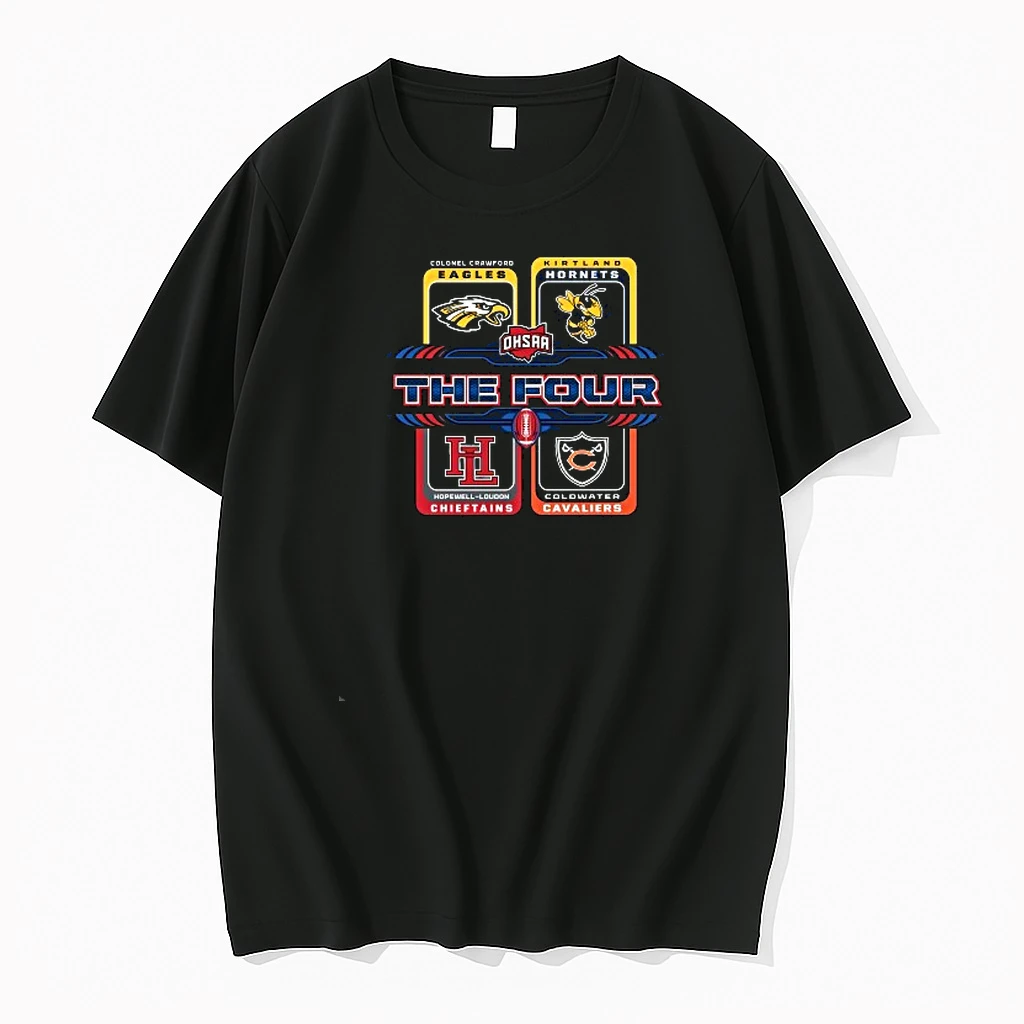 Ohsaa 2025 Div Vi Football Semifinals The Four Logo Shirts