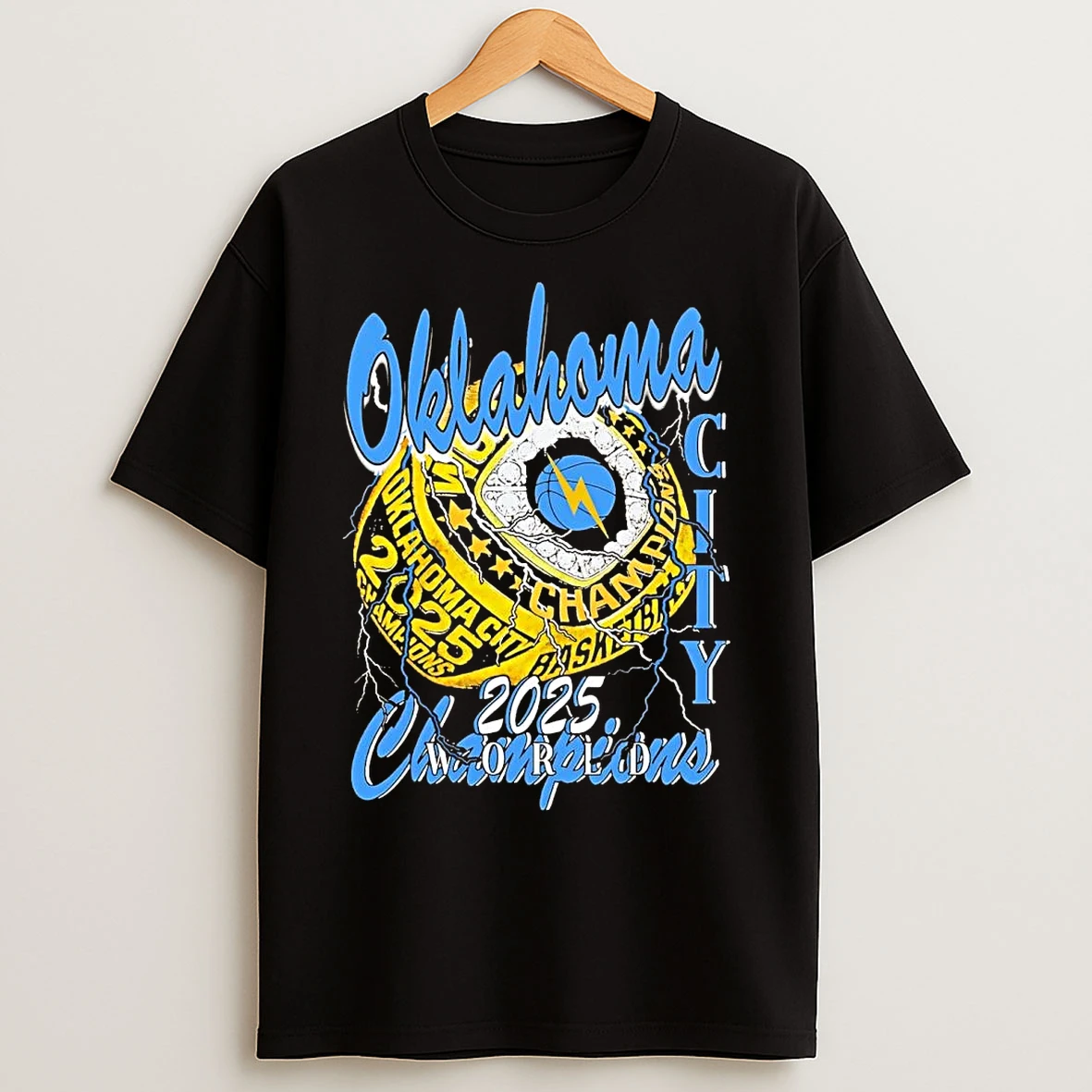 Okc 2025 Champions Ring T Shirts