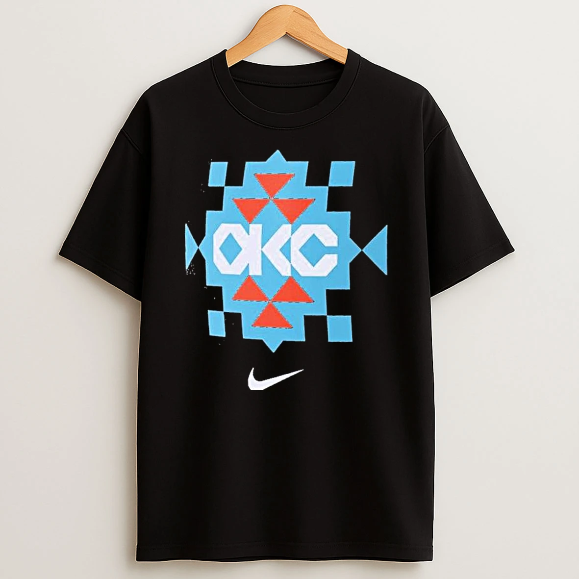 Okc Thunder Nike 2025 2026 Nba City Edition Logo Shirts