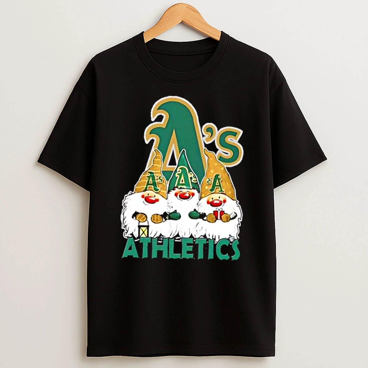 Oakland Athletics X Gnomes Xmas Christmas Shirts