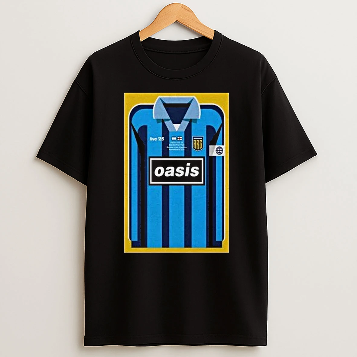Oasis Nov 16 2025 Estadio River Plate In Buenos Aires Argentina Shirts