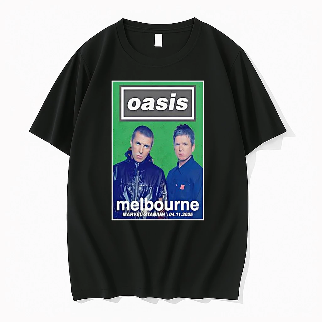 Oasis November 4 2025 Marvel Stadium Shirts