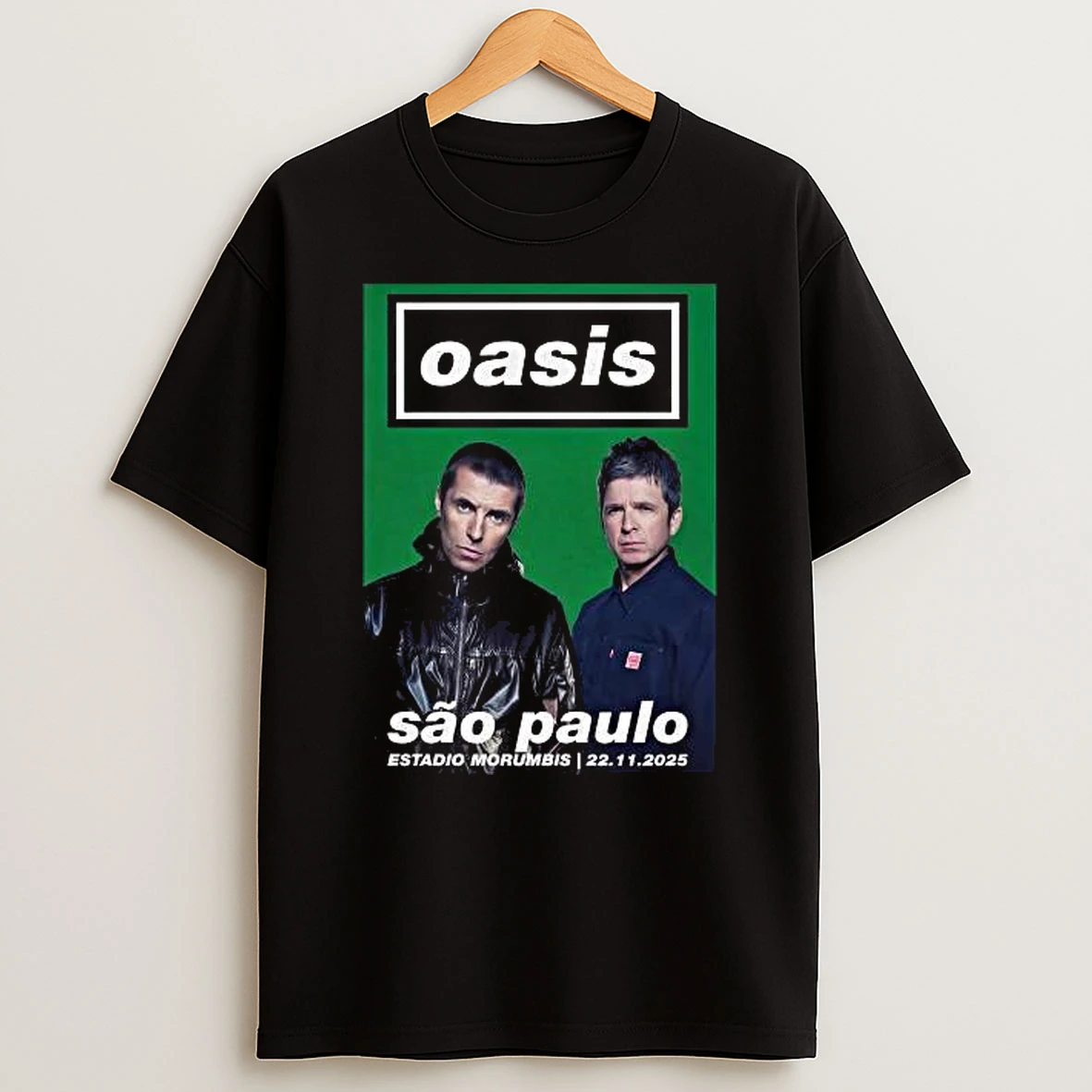 Oasis Sao Paulo Tour On November 22 2025 Shirts