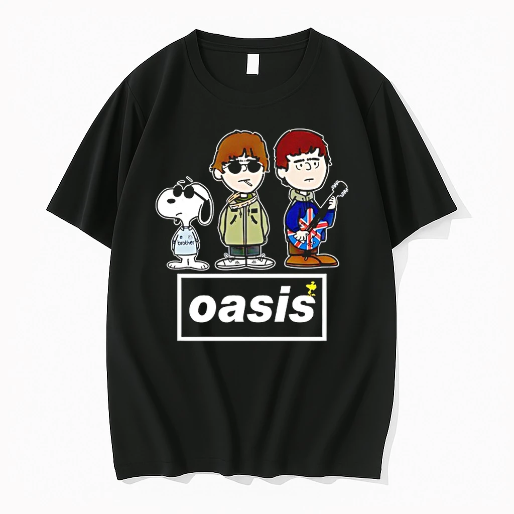 Oasis X Snoopy And Woodstock Live 25 Mexico City Shirts