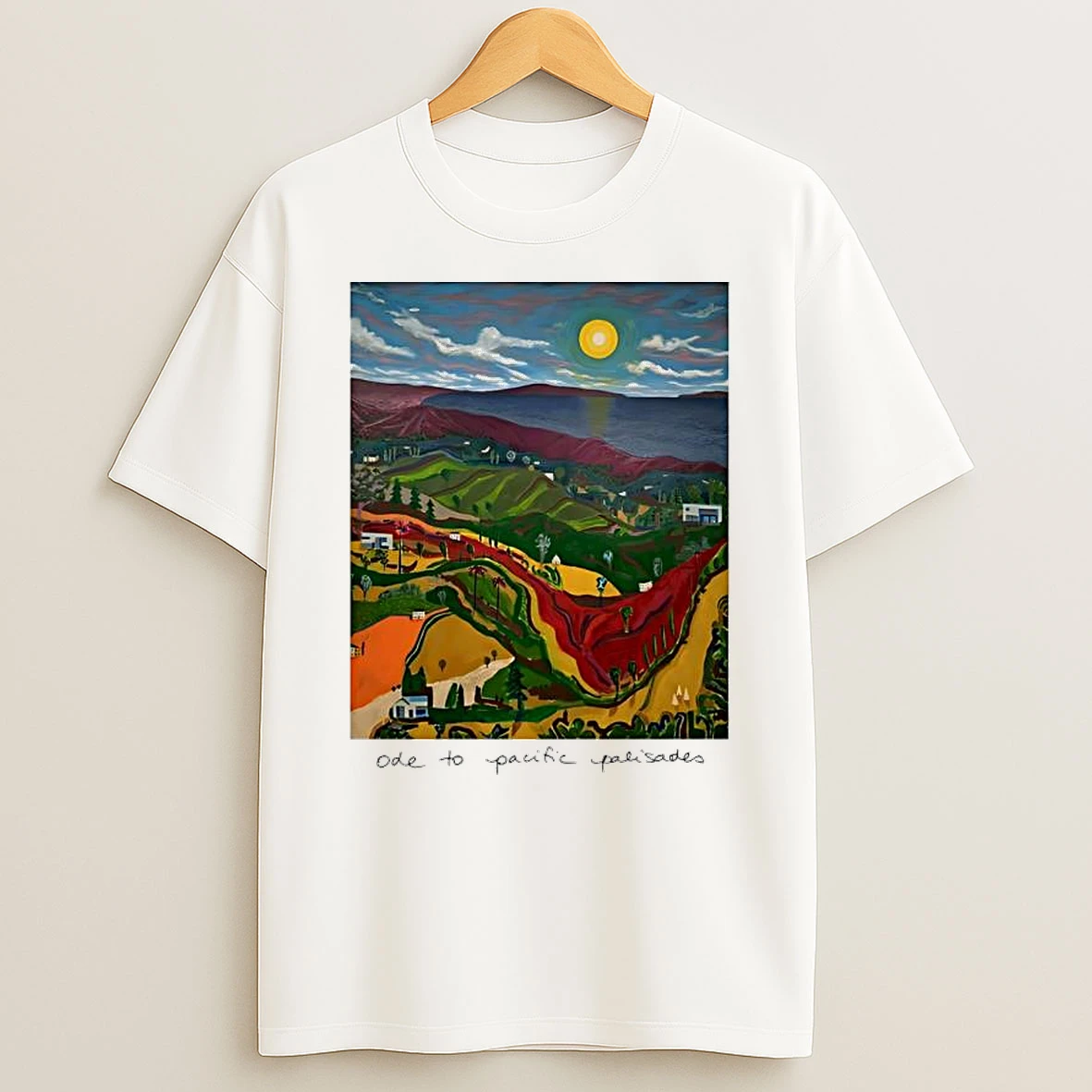 Ode To Alanis Palisades Graphic Art Shirts