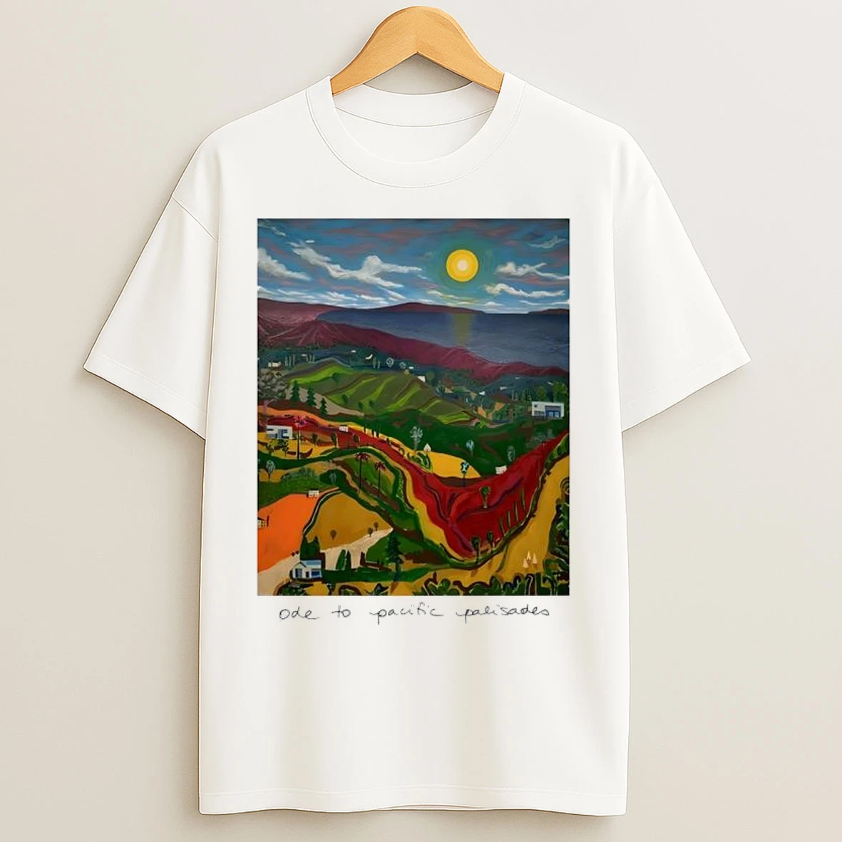 Ode To Alanis Palisades Graphic Art T Shirts
