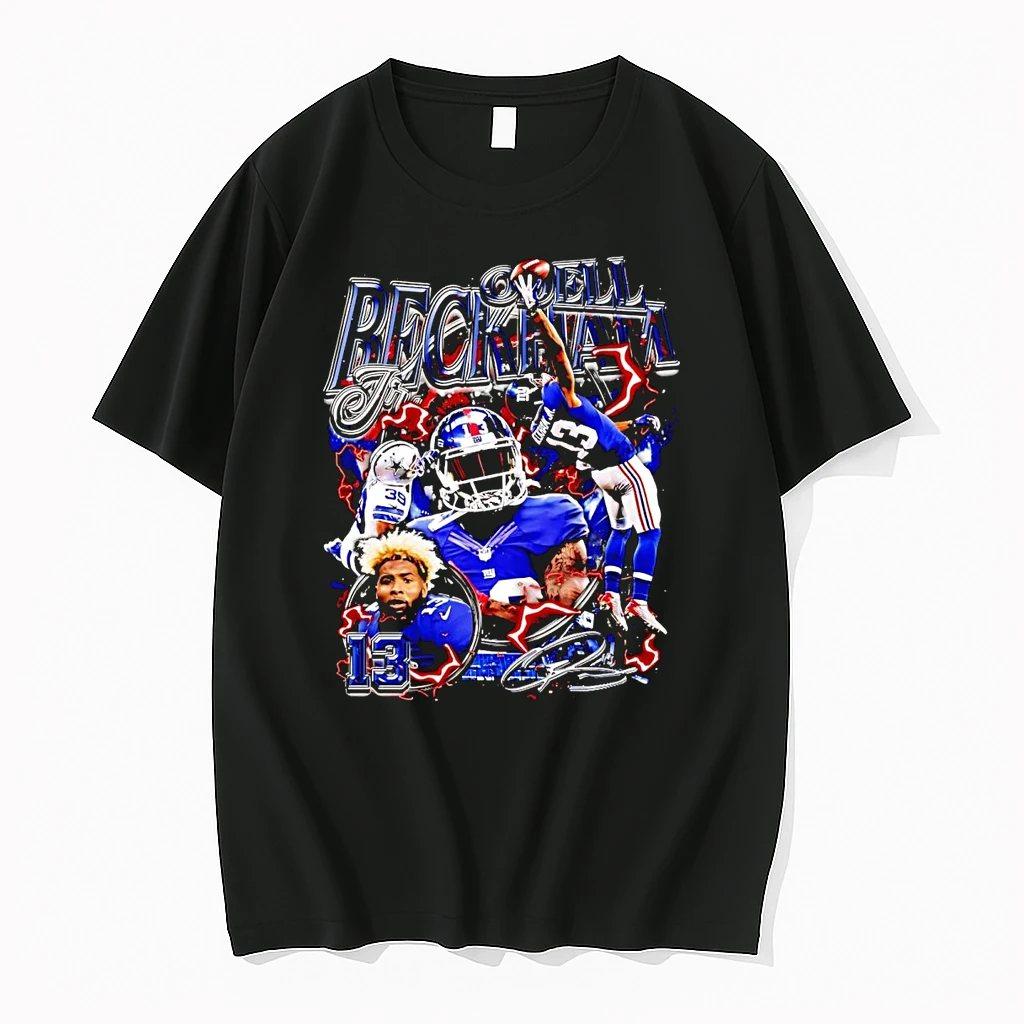 Odell Beckham Jr Picture Collage New York Giants Shirts