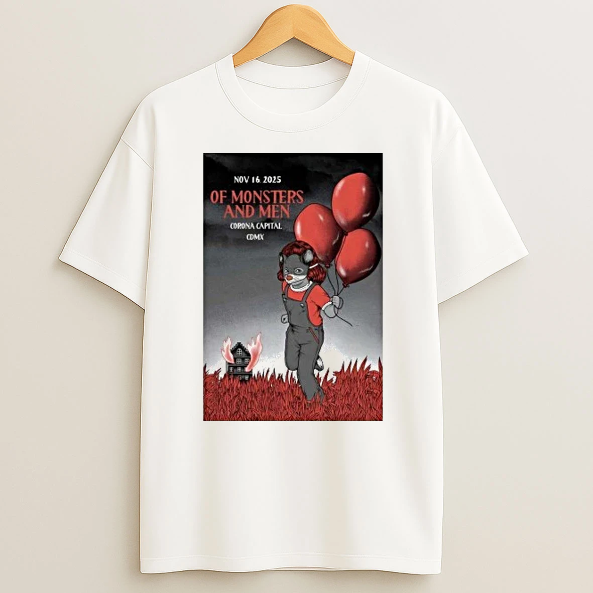 Of Monsters And Men Corona Capital 2025 Mexico On Nov 16 Shirts