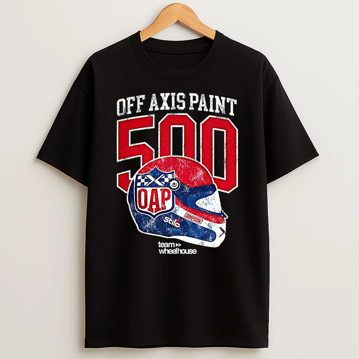 Off Axis Paint 500 Team Wheel House Shirts