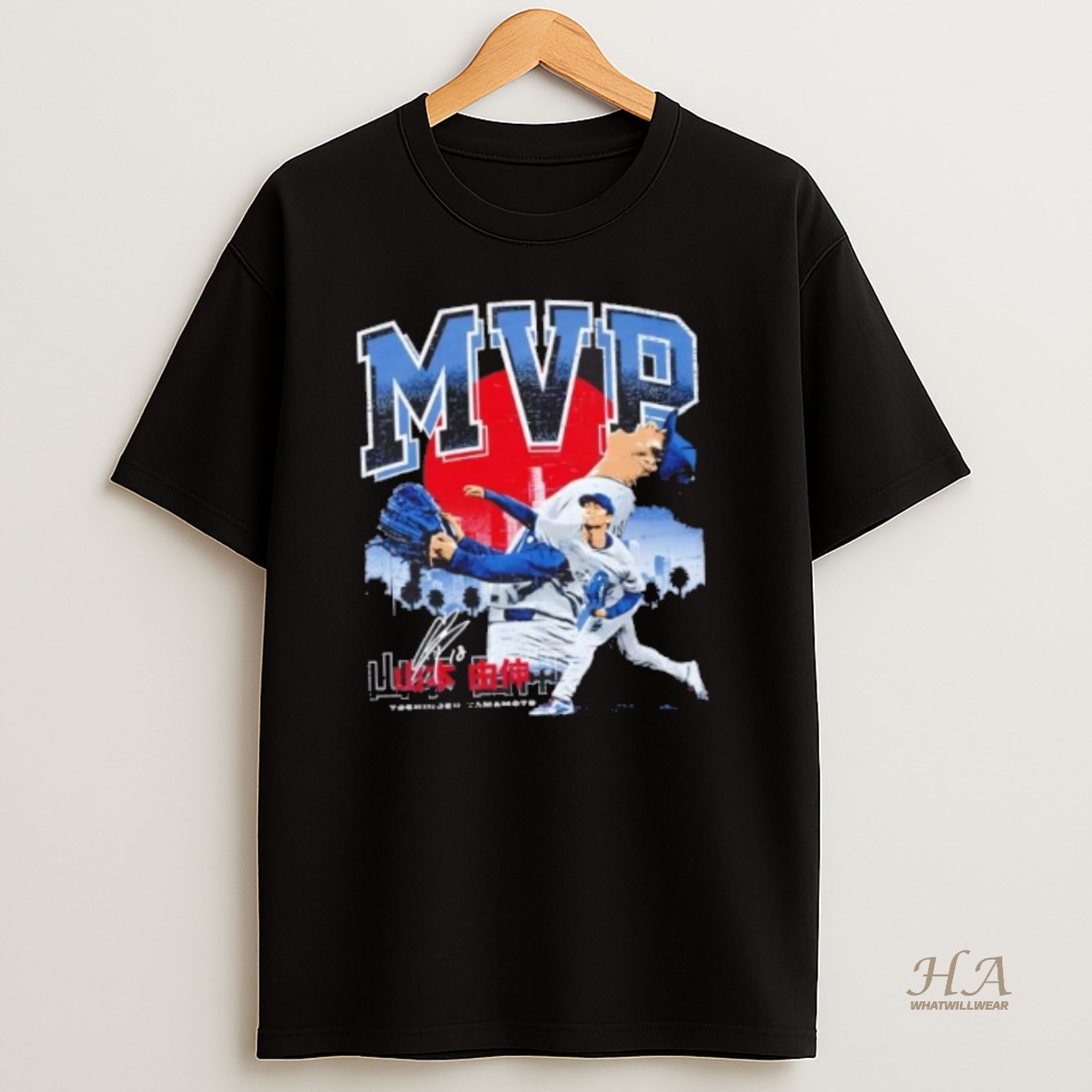 Official 2025 Championship Los Angeles Dodgers Mvp Yoshinobu Yamamoto T Shirt