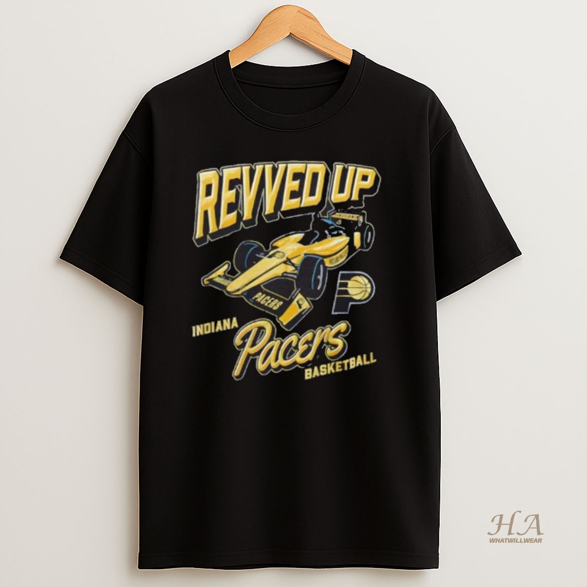 Official 2025 Indiana Pacers And Racers Revved Up 2 Sided T Shirt