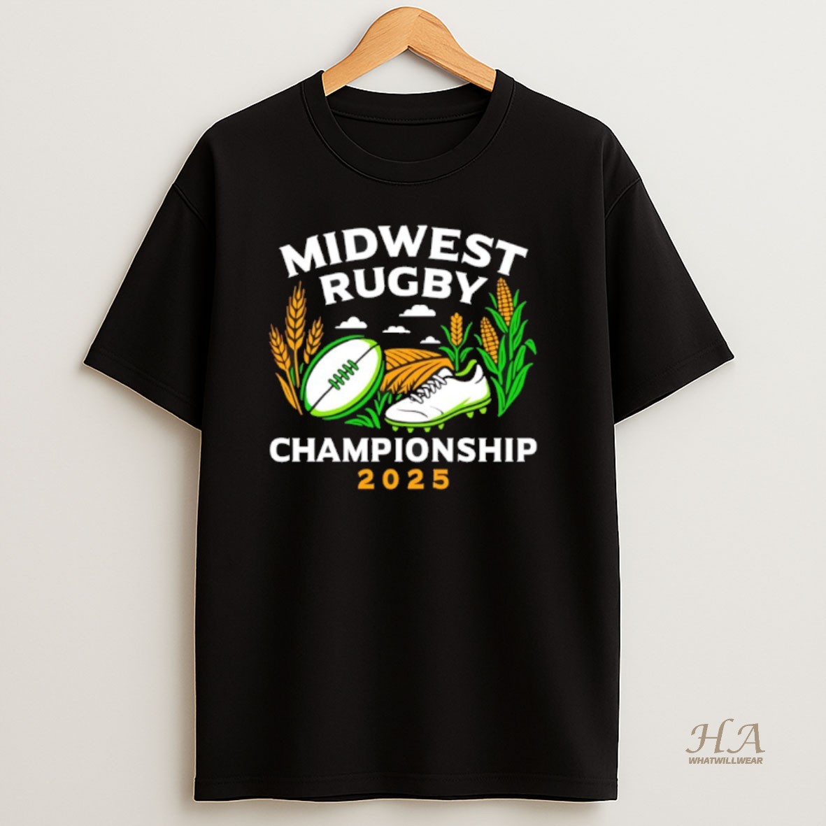 Official 2025 Midwest Rugby Championship T Shirt