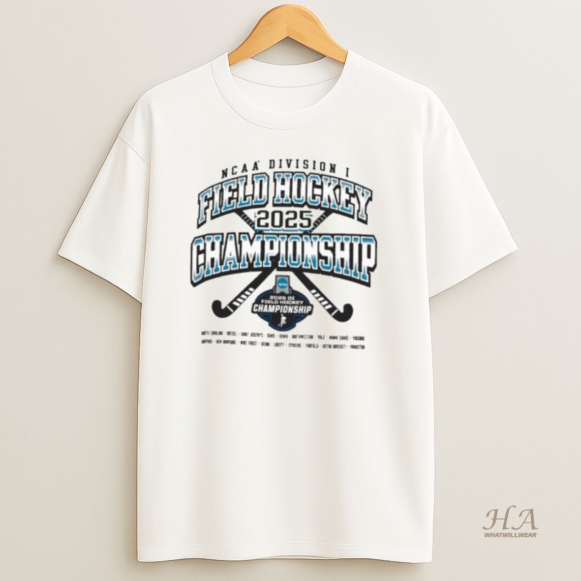 Official 2025 Ncaa Division I Field Hockey Opening 1st 2nd Rounds T Shirt