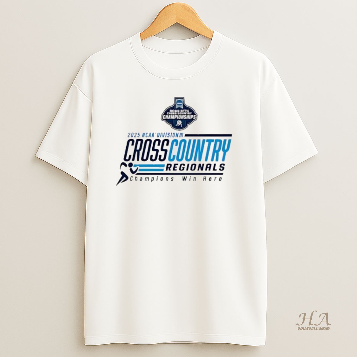 Official 2025 Ncaa Division Iii Cross Country Regionals Champions Win Here T Shirt