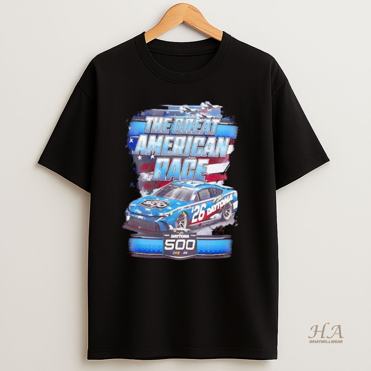Official 2026 Daytona 500 The Great America Race T Shirt