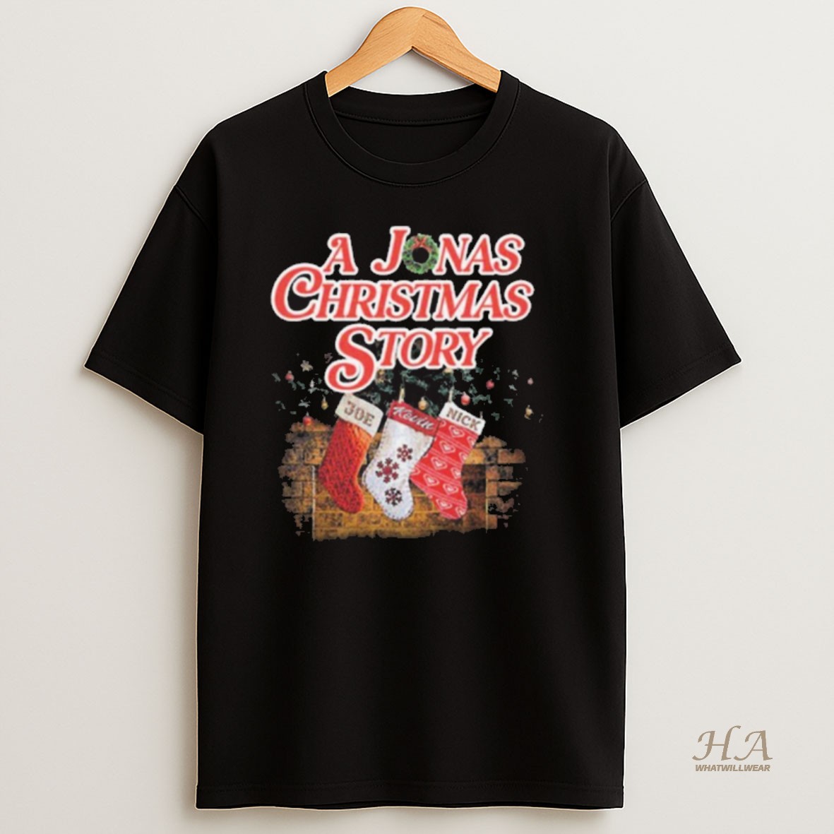 Official A Jonas Christmas Jonas Brothers 2025 T Shirt