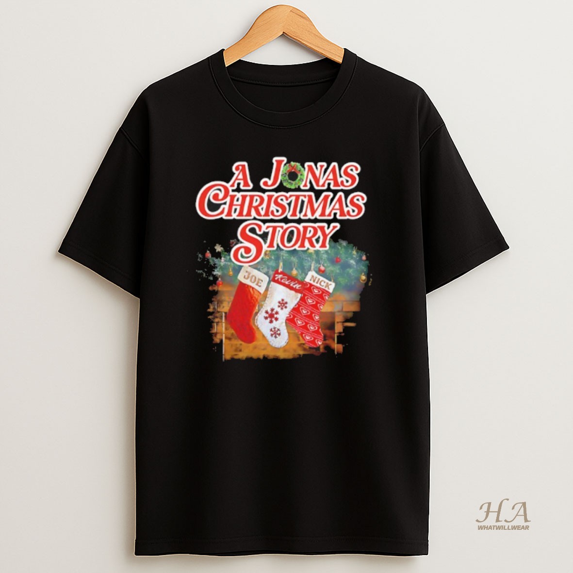 Official A Jonas Christmas Story T Shirt