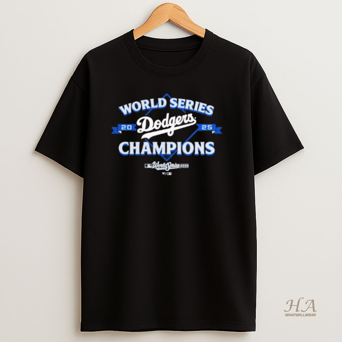 Official Akjlkslh Los Angeles Dodgers 2025 World Series Champions Franchise T Shirt