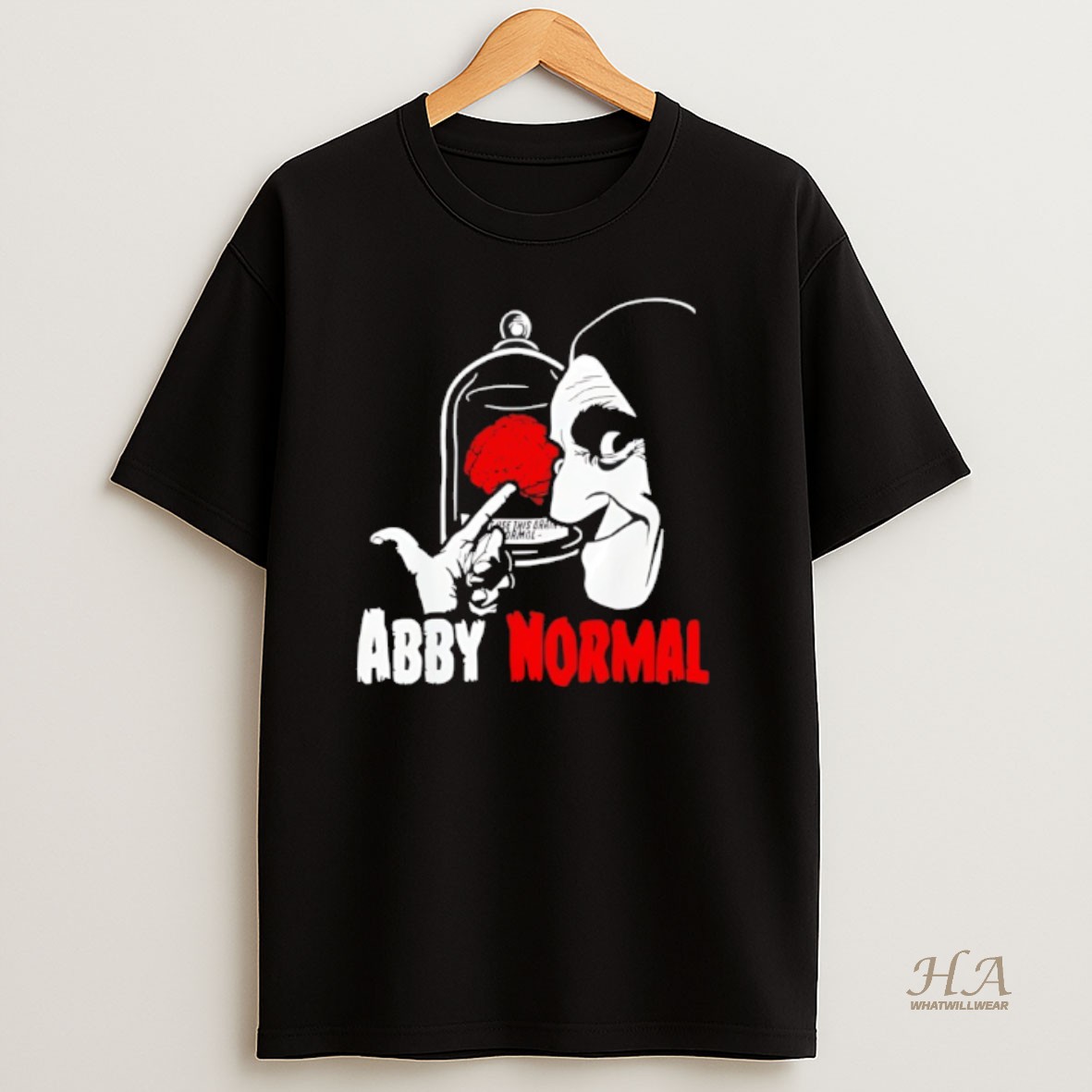 Official Abby Normal Red Brain Young Frankenstein T Shirt