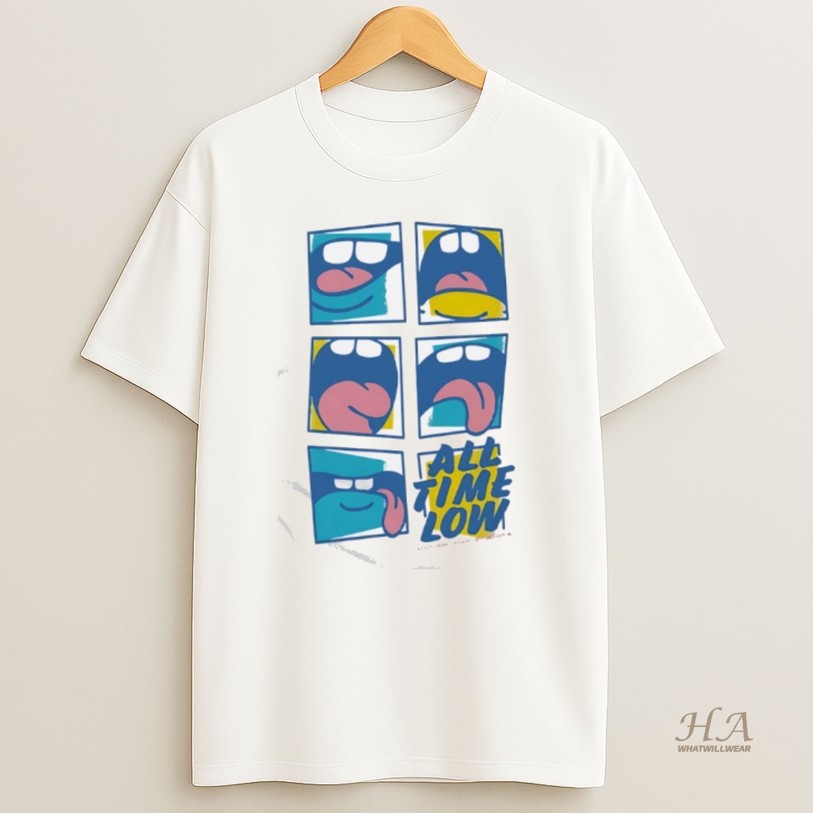 Official All Time Low Tour Grand Rapids Michigan T Shirt