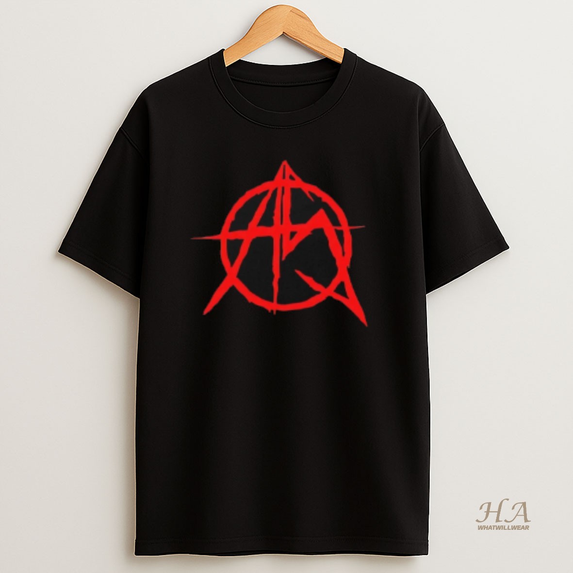 Official Anarchist Sanctuary As Logo T Shirt