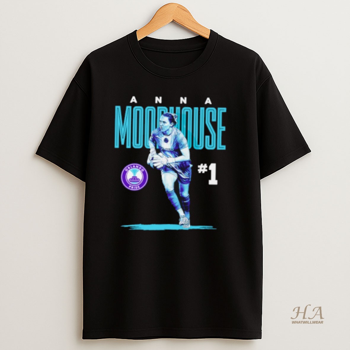 Official Anna Moorhouse Orlando Pride Player Graphic Shirt