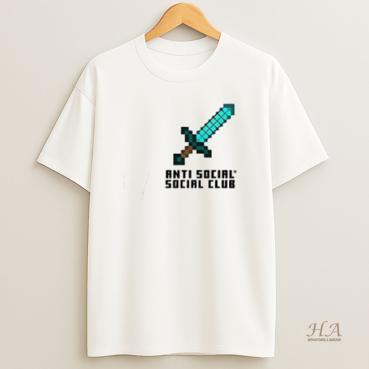 Official Anti Social Social Club X Sword T Shirt