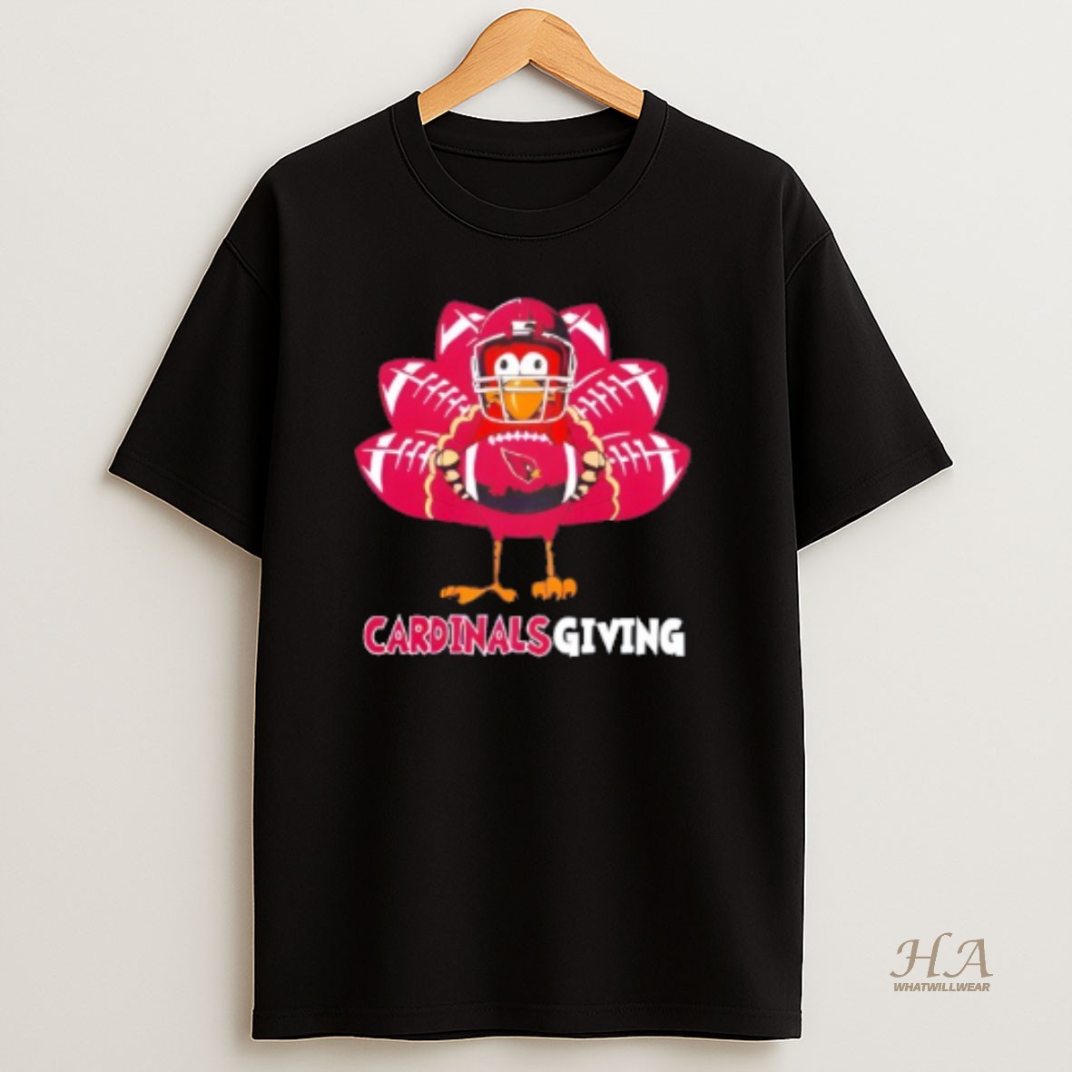 Official Arizona Cardinals Thanksgiving Turkey T Shirt