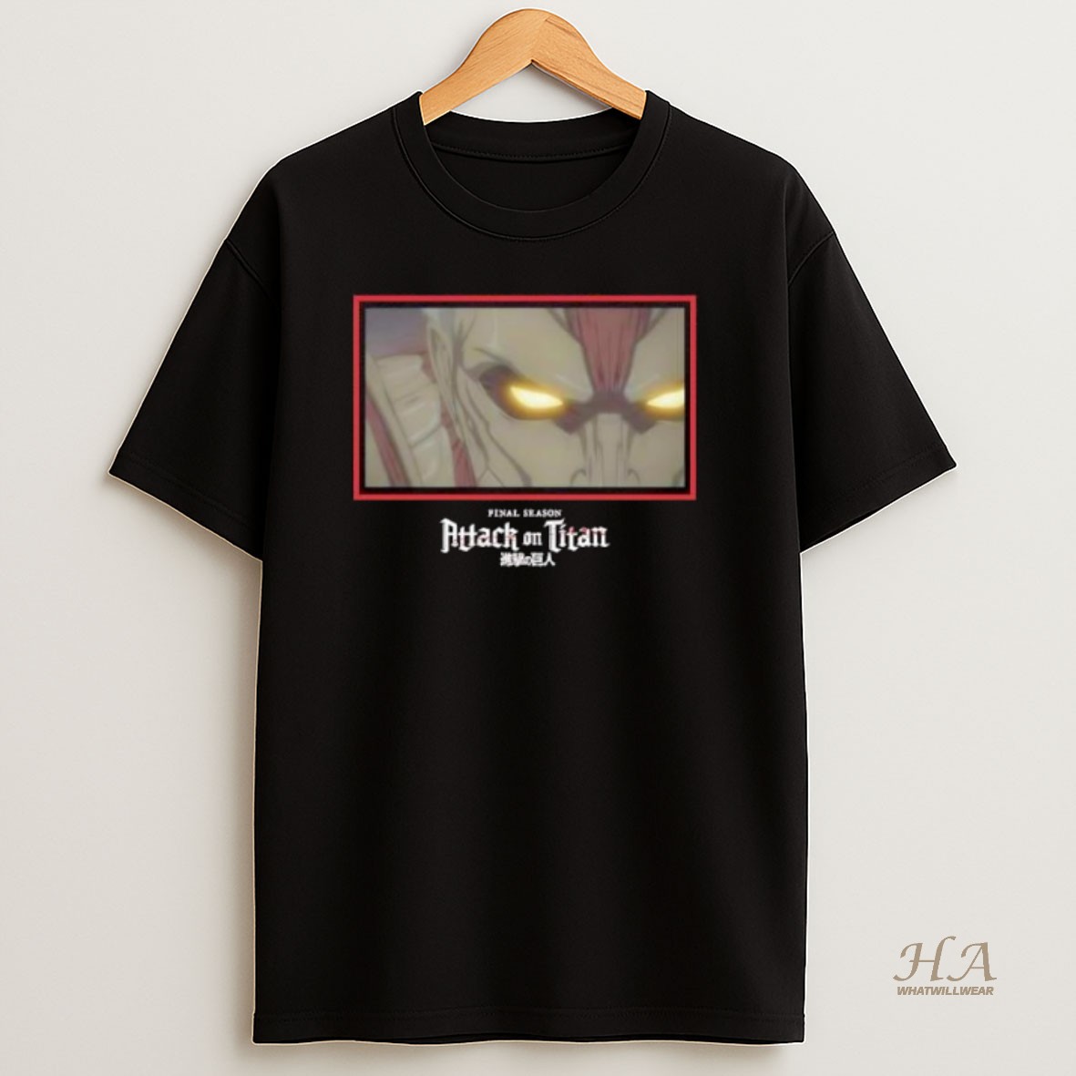 Official Attack On Titan Armoured Titan T Shirt