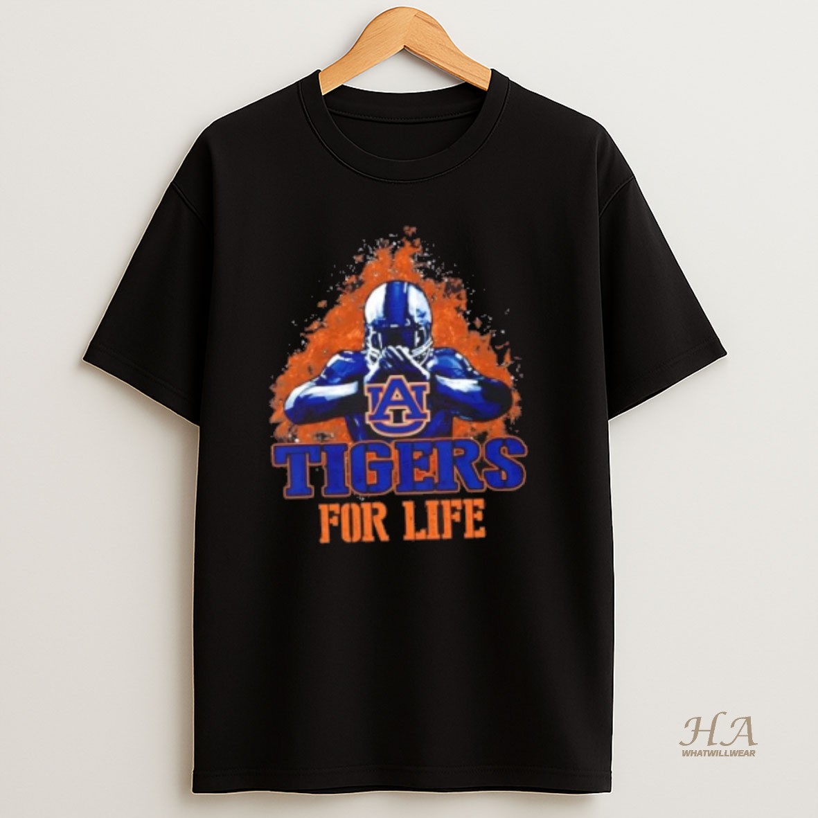 Official Auburn Tigers Football For Life T Shirt